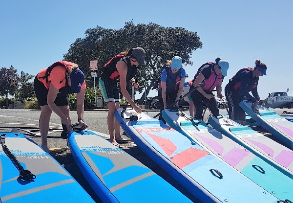 75-Minute Stand Up Paddleboarding Intro Lesson - Options to incl. Board Hire, & Options for 60-Minute SUP Hire for One or Two People