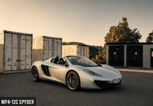 10-Minute Supercar Passenger Experience in a McLaren MP4-12C Spyder or McLaren 570S Spyder - Option for 20-Minutes