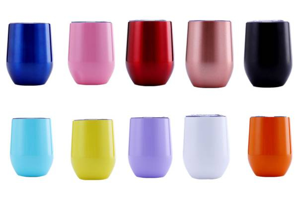 Portable Stainless Steel Insulated Cup - 10 Colours Available
