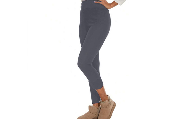 Fleece Lined Leggings - Three Colors & Four Sizes Available & Option for Three-Pack
