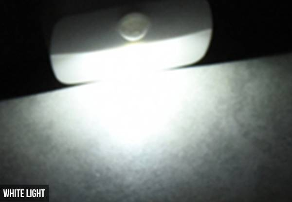 LED Motion Sensor Wireless Wall Light - Two Colours & Option for Two Available