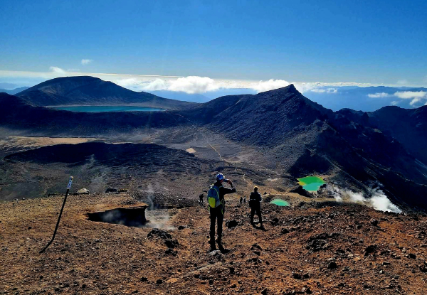 Tongariro Alpine Crossing 1-Way Shuttle from Ketetahi Road for One - Options for up to 21 People - Valid from 1st October 2025 - 30th April 2026