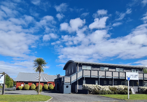 One-Night Ensuite King Room Stay for Two People Incl. Breakfast, Hot Tub & Sauna Access at LKNZ Lodge, Ohakune - Valid for Stays During November and first two weeks of December 2026 (Value $251)