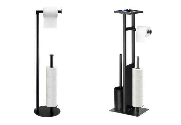 Freestanding Toilet Paper Holder - Two Sizes Available