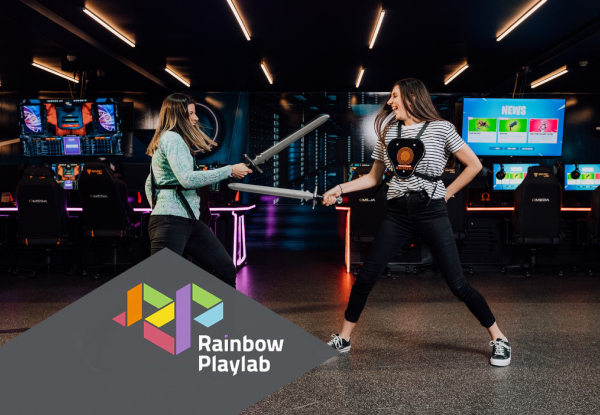 Rainbow's End Playlab Premium VR Pass - Option for Playlab Play & Cafe Pass incl. Hunger Buster Meal