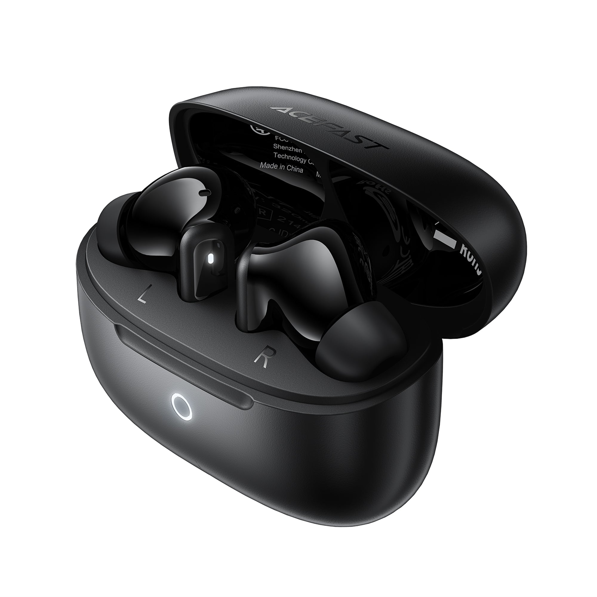 Acefast Premium TWS Earbuds with Deep Bass and IPX4 Waterproof Black