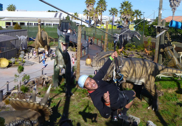 One Adult & One Child Croc Course High Ropes Pass