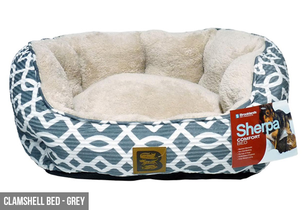 Sherpa Pet Bed Range - Three Styles & a Range of Colours Available