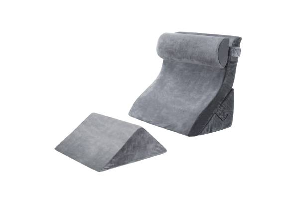 Four-Pack Bed Wedge Pillow Set