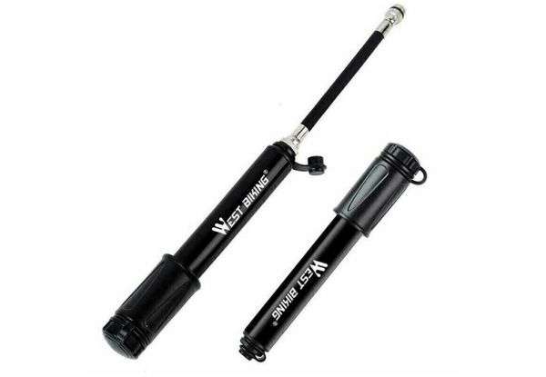 Mini Bike Hand Air Pump - Option for Two-Piece