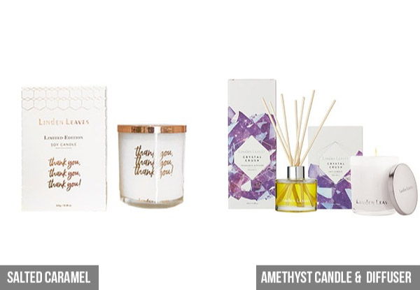 Linden Leaves Candle & Diffuser Range - Eight Options Available