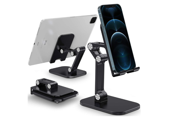 Foldable Adjustable Desk Tablet & Phone Holder