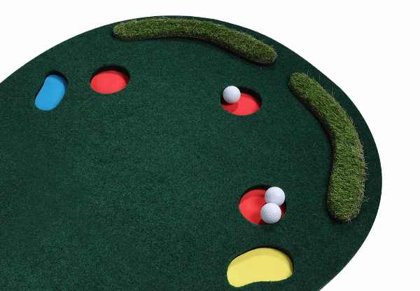 Centra 3M Portable Golf Mat Incl. Golf Ball & Putter