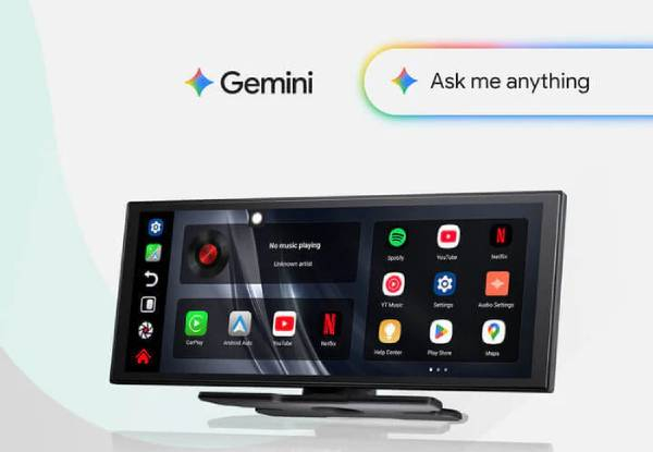 Ottocast OttoScreen AI Wireless CarPlay & Android Auto Display