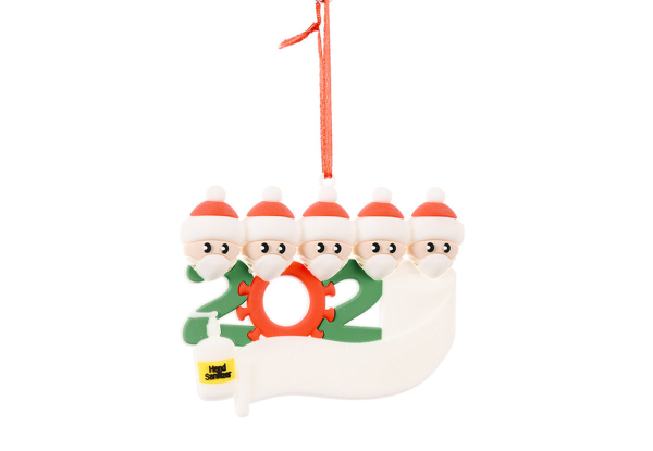 2020 Christmas Santa Hanging Ornament - Five Options Available