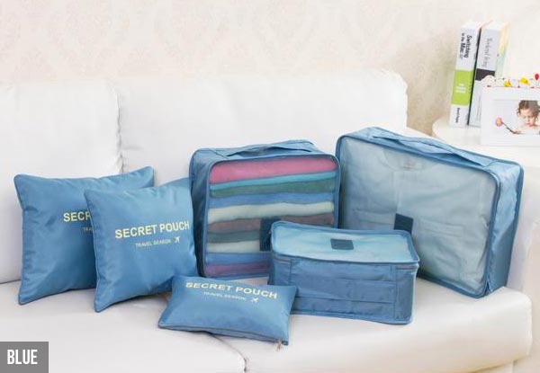 Six-Piece Storage Bag Set - Three Colours Available