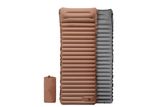 Inflatable Camping Sleeping Pad - Two Colours Available