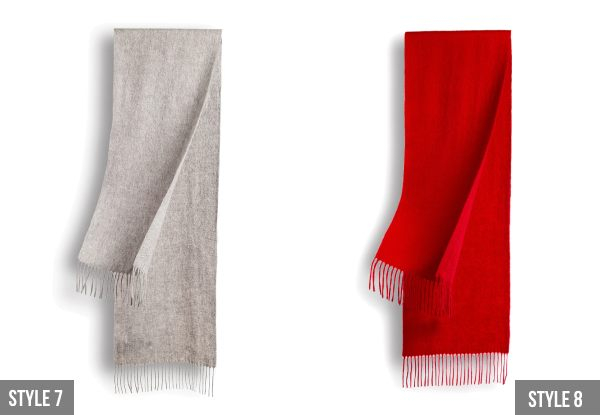 Ugg 100% Wool Scarf - 14 Styles Available