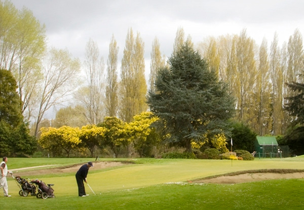 One Round of Golf at Waitikiri for One Person - Options for up to Four Rounds