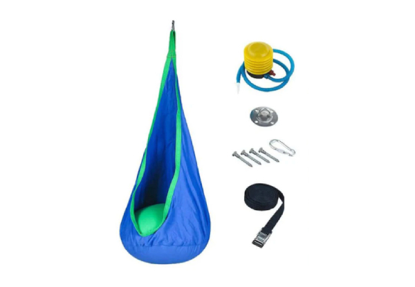 Kids Hanging Hammock Pod - Three Colours Available