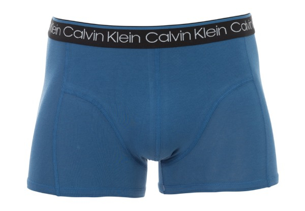 Three-Pack Calvin Klein Men's Trunk Underwear - Two Sizes Available