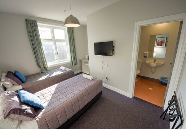 Two-Night YHA Christchurch (Hereford Street) Accommodation for Two Adults - Options for Private Room or Private Ensuite or Family Room incl. up to Four Children