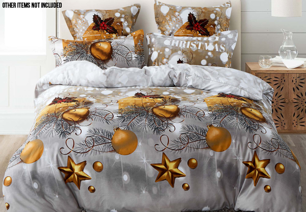 Christmas Gift Duvet Cover Set - Three Sizes Available