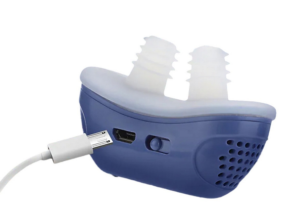 Electric Anti-Snoring Sleep Aid Device - Available in Two Colours & Option for Two-Pack