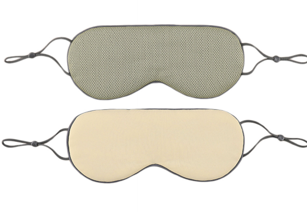 Two-Piece Warm & Cool Double Side Sleeping Masks - Three Styles Available