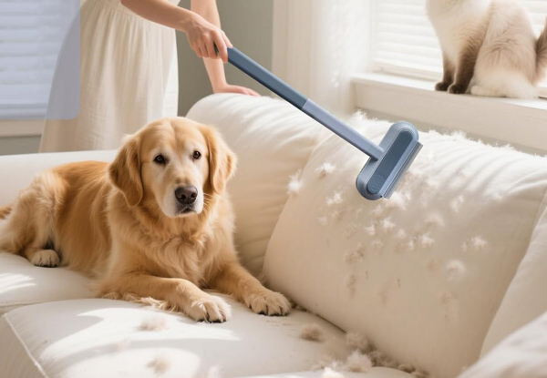 Two-Pack Reusable Sofa & Carpet Pet Hair Remover - Available in Two Sizes