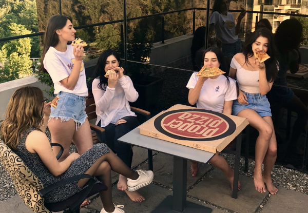 40cm Pizza with Soft Drinks for Two People - Option for Two Pizzas with Four Soft Drinks & Option for 60cm Pizza - Option for up to Four People