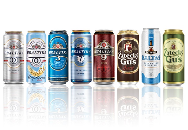 Eight-Pack of Assorted European Canned Beers with Free Delivery
