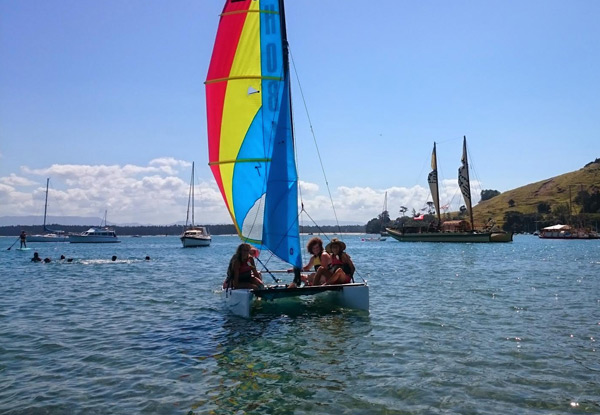 Assisted Sail Hobie T2 - One Hour Sail for up to Three People