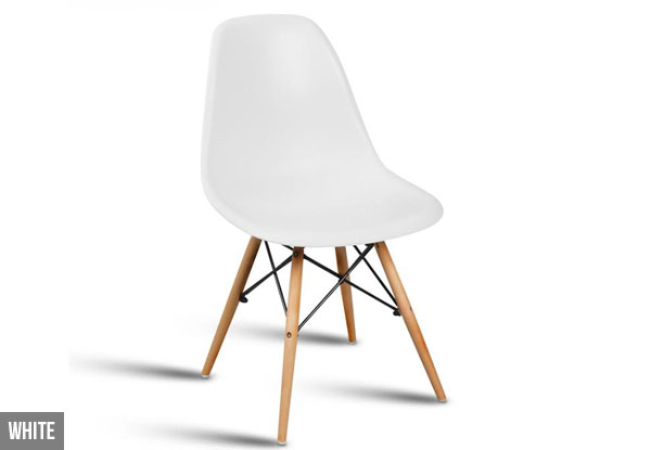 $99 for a Pair of High-Quality Replica Chairs - Choose from White or Black