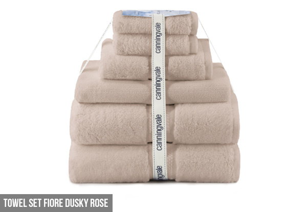 Canningvale Aria Luxury Weight Towel Range with Free Delivery