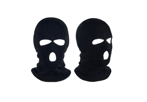 Full Face Ski Mask - Five Colours Available & Option for Two-Pack