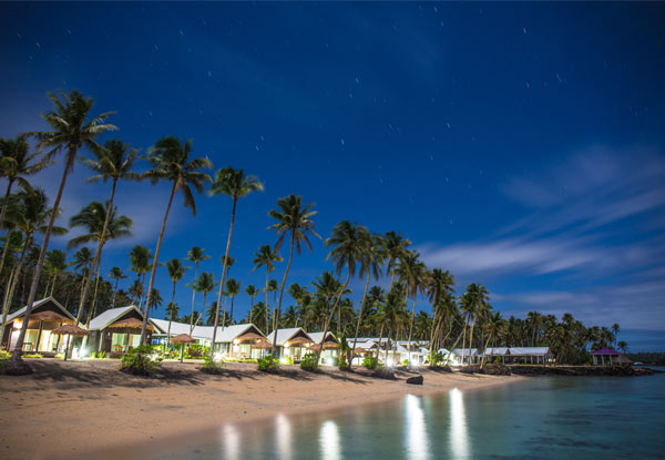 All-Inclusive Wedding Package at Saletoga Sands Resort, Samoa for 20 Guests incl. Three Nights in a Beachfront Villa for the Bride & Groom, Accommodation for Guest & Daily Continental Breakfast