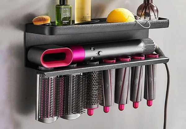 Wall Mount Hair Dryer Stand Holder Compatible with Dyson