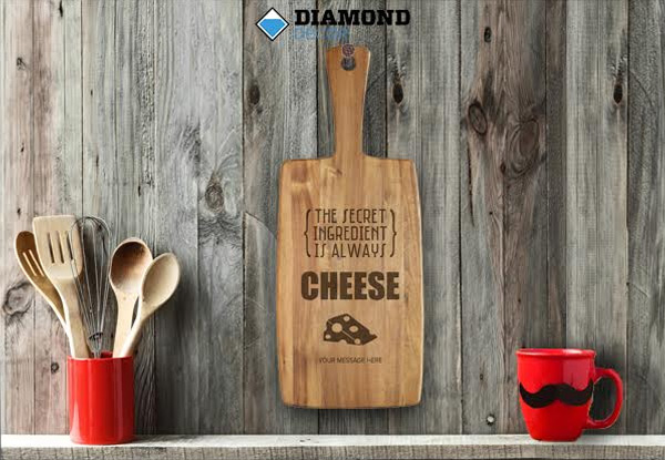Personalised Cheese Board incl. Nationwide Delivery