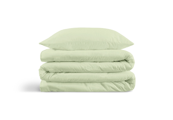 Winkl Cotton Tencel Duvet Cover Set - Available in Five Colours & Three Sizes