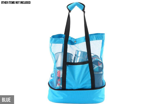 Insulated Cooler Beach Bag - Three Colours Available