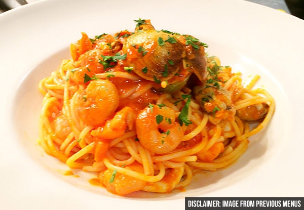 $65 for a Three-Course Italian Dining Experience for Two – Options for up to Eight Diners Available (value up to $540)
