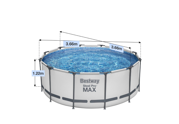 Bestway Steel Pro Max Pool Set • GrabOne NZ