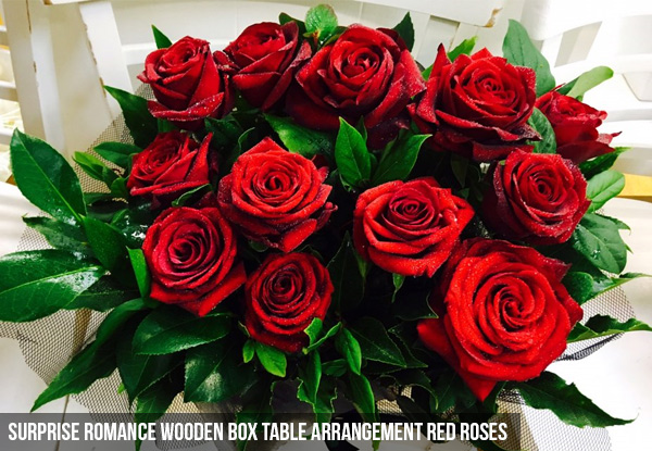 Premium Valentine's Classic Red, White or Pink Roses incl. Auckland Delivery - Arrangement Options Available
