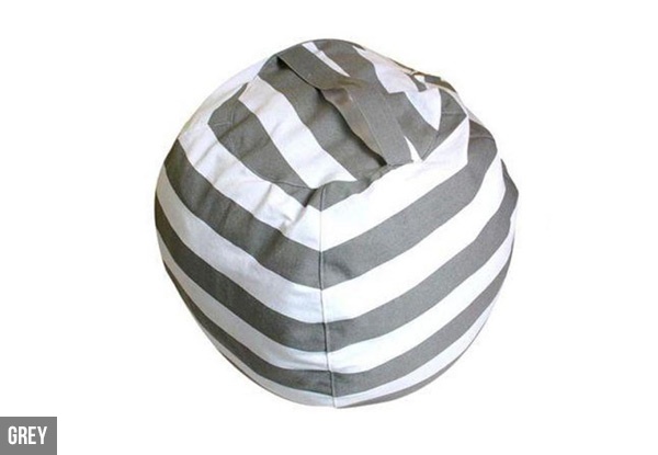Stuffed Toy Storage Bean Bag - Three Colours & Four Sizes Available with Free Delivery
