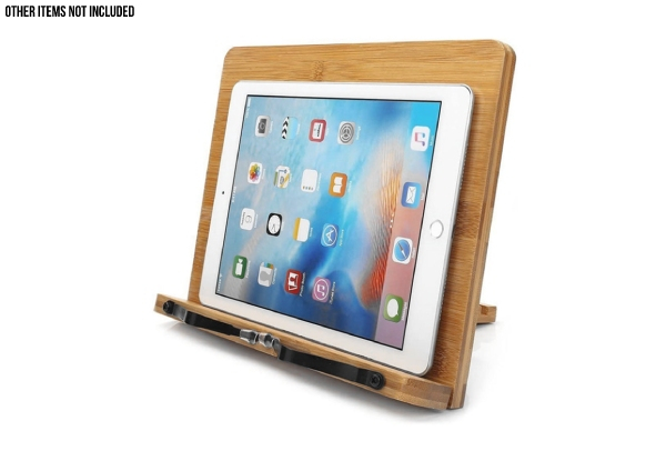 Book Stand Holder Compatible with iPad - Two Styles & Three Sizes Available