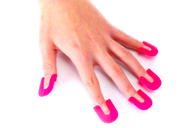 26-Pack of Manicure Fingernail Protectors