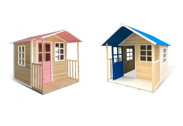 Wooden Kids Cubby House - Two Colours Available