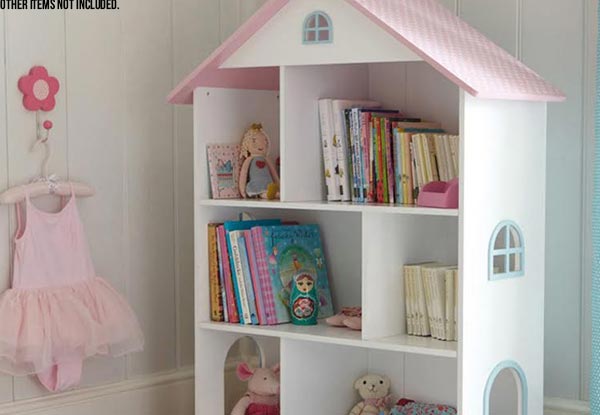 Dollhouse Bookcase Storage Unit