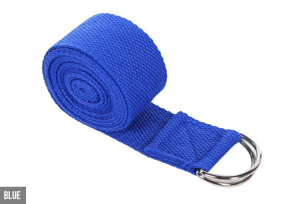 Yoga Stretch Strap - Six Colours Available with Free Delivery